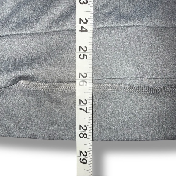 FANATICS KC Chiefs Women's Lightweight Full-Zip Hoodie - Heather Gray/Red 3XL - Picture 12 of 15